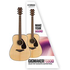 Yamaha Gigmaker 800 Acoustic Guitar Pack Matte