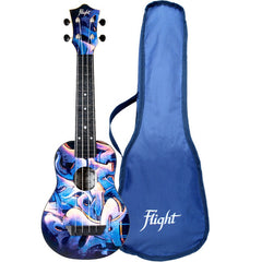 Flight ABS Travel Ukulele 40 Series with Bag: Multiple Colours