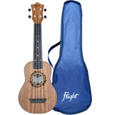 Flight ABS Travel Ukulele Walnut 50 Series with Bag