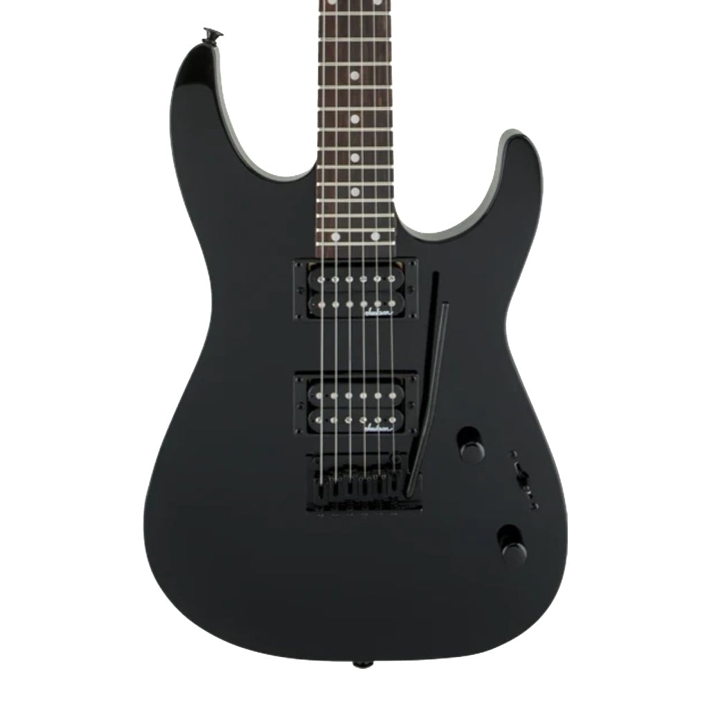 Jackson JS12 Dinky Amaranth Gloss Black - Music Corner North