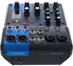 Yamaha MG06X 6-Channel Analogue Mixer with Effects