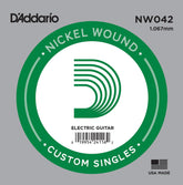 D'Addario Electric Guitar Single String N/W