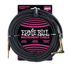 Ernie Ball Premium Braided Instrument Cable 25ft/7.6m