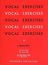 Vocal Exercises Low and Medium Voice Paterson Music