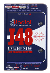 Radial J48 2-Channel Active DI-Box