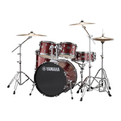 Yamaha Rydeen Acoustic Drum Kit Fusion Burgundy Glitter