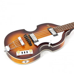 Hofner Ignition Violin Bass in Sunburst with Case