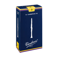 Vandoren Traditional Bb Clarinet Reeds Pack of 10: Multiple Strengths