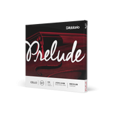 D'Addario Prelude 4/4 Size Cello String Set Medium Tension