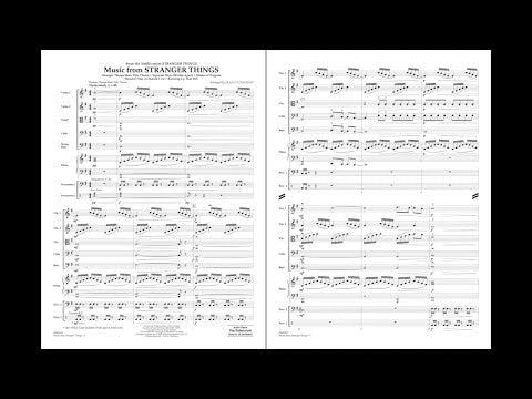 Music from Stranger Things Hal Leonard Concert Band Series CHARTS CATALOGUE AVAILABLE ON REQUEST