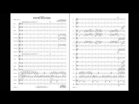 You're Welcome from Moana Hal Leonard Discovery Band Plus Series CHARTS CATALOGUE AVAILABLE ON REQUEST