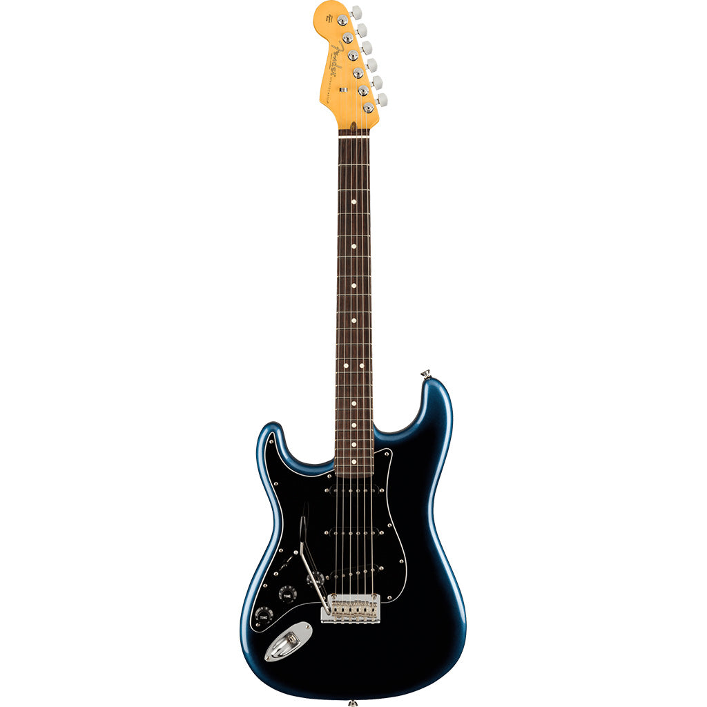 Fender Pro II Stratocaster in Midnight Blue Rosewood Fingerboard Left Handed
