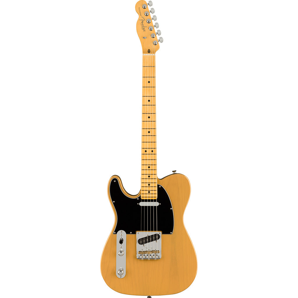 Fender Pro II Telecaster In Butterscotch Blonde Maple Fingerboard Left Handed