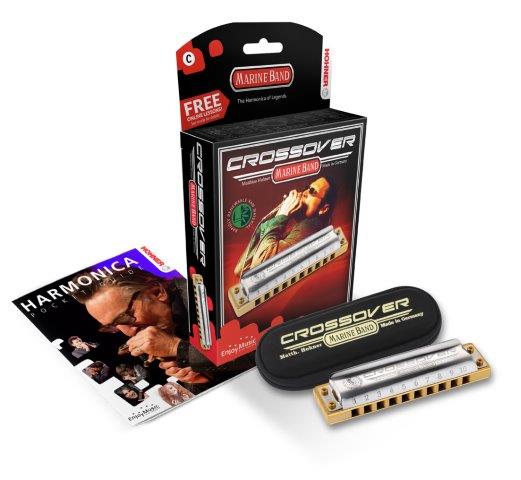 HOHNER CROSSOVER HARMONICA LARGE PACK C