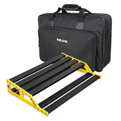 NU-X Bumblebee Large Manageable FX Pedalboard with Bag