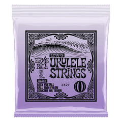 Ernie Ball Concert & Tenor Nylon Ball End Ukulele Strings Wound G - Black