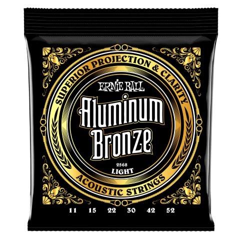 Ernie Ball Light Aluminum Bronze Acoustic Guitar Strings 11-52