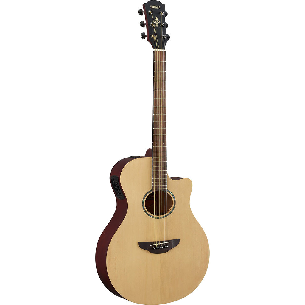 Yamaha APX600M Slimline Acoustic Guitar In Natural Satin