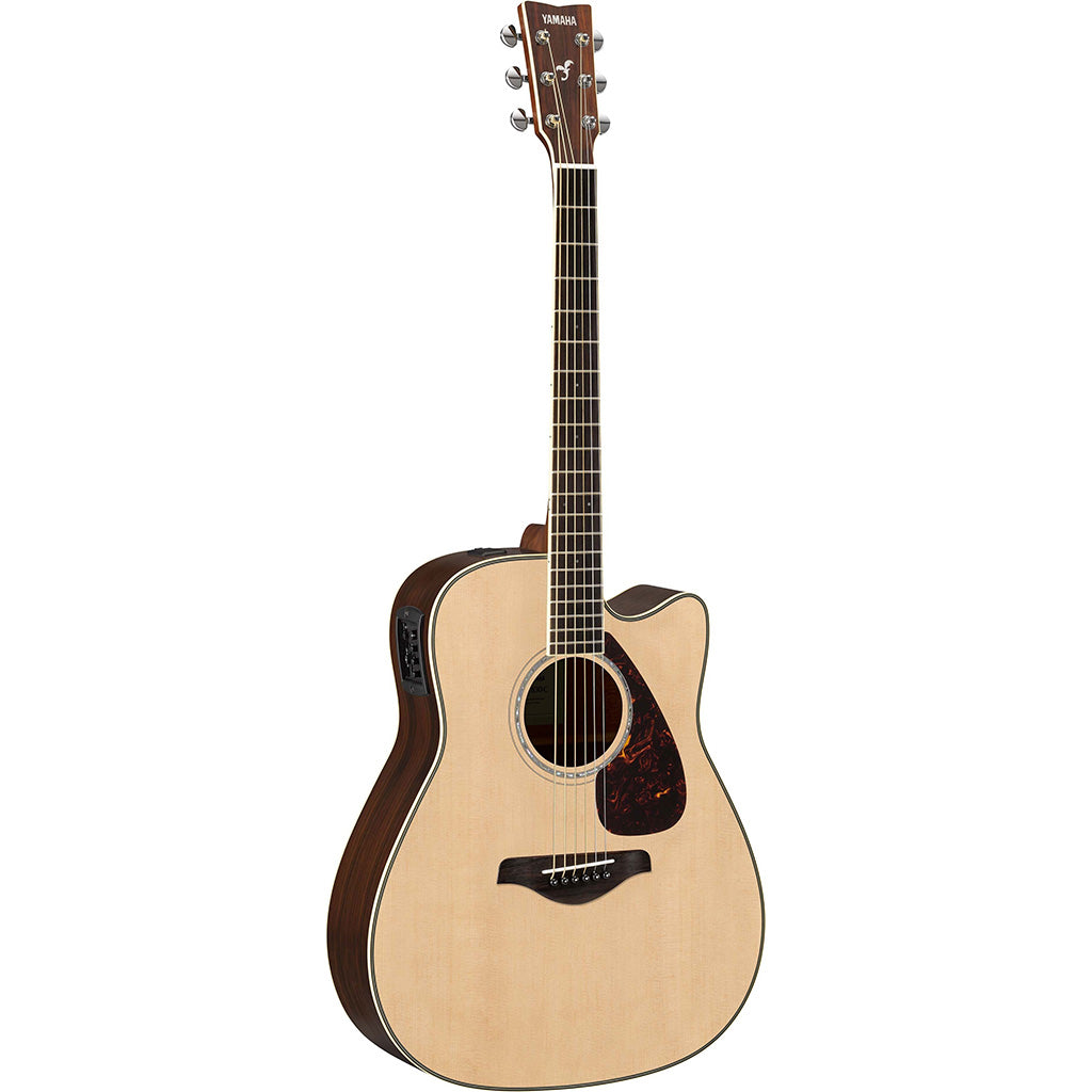 Yamaha FGX830C Acoustic Dreadnought With Cutaway In Natural