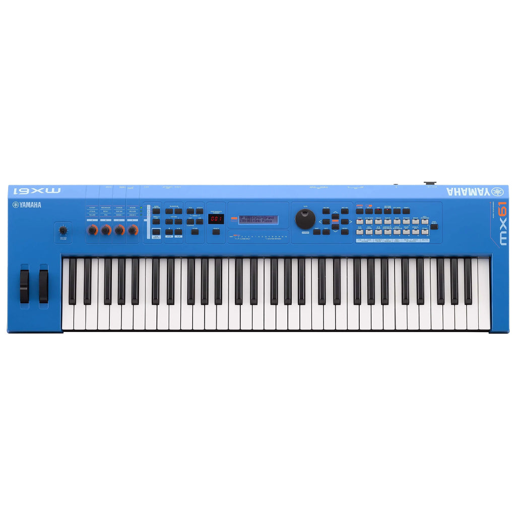 Yamaha MX-61 Compact Synthesiser In Blue
