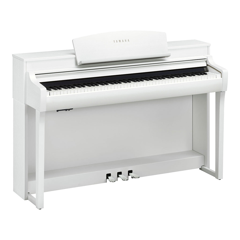Yamaha CSP-255 Clavinova Smart Piano In White