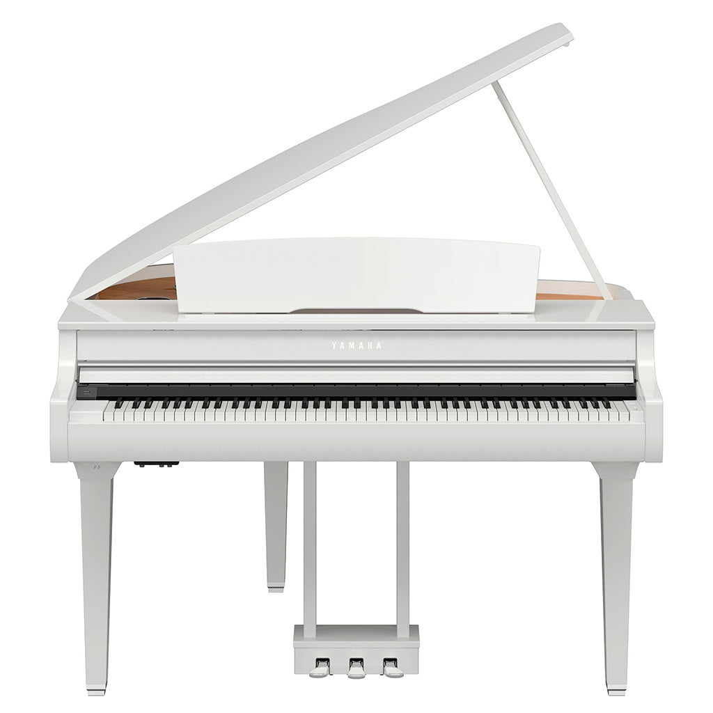 Yamaha CSP-295 Clavinova Smart Grand Piano In Polished White