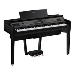 Yamaha CVP-909B Clavinova Digital Piano In Black With Bench