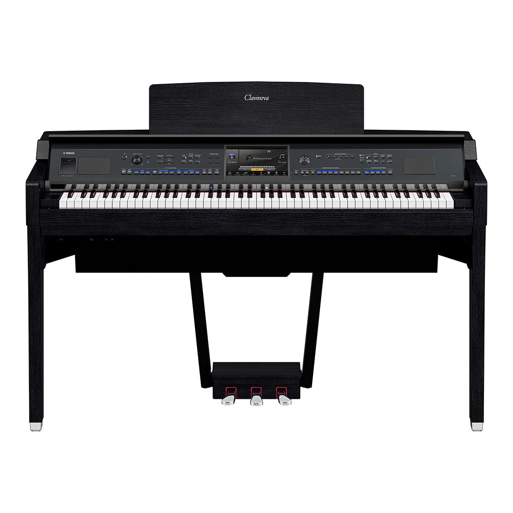 Yamaha CVP-909B Clavinova Digital Piano In Black With Bench