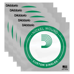 D'Addario Single Strings Electric Guitar - Nickel Wound