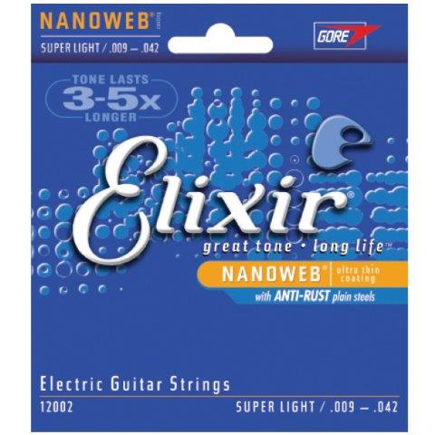Elixir 12152 Nanoweb Electric Heavy 12-52