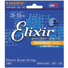 Elixir 12152 Nanoweb Electric Heavy 12-52