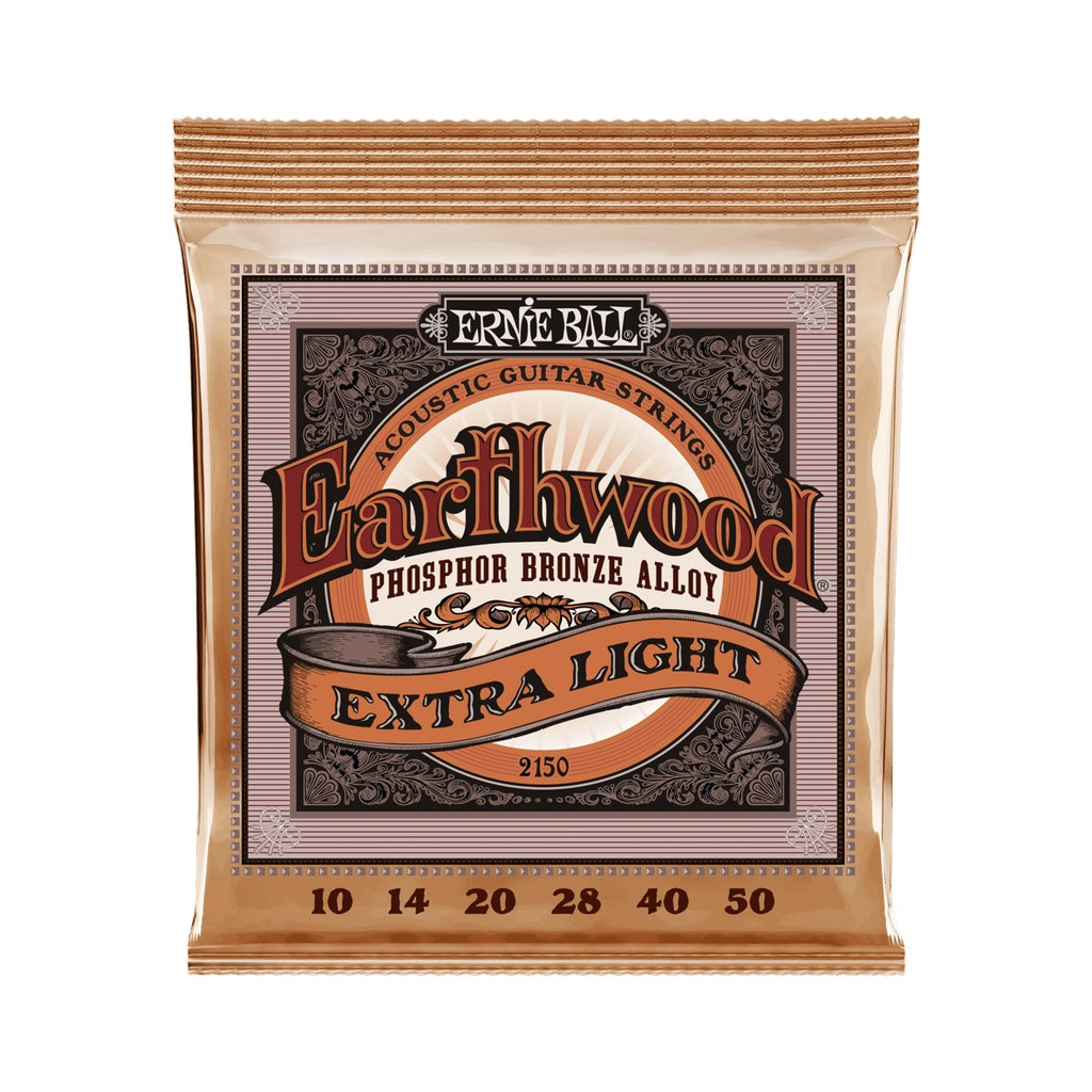 Ernie Ball Earthwood Phosphor Bronze Acoustic String Set 10-50