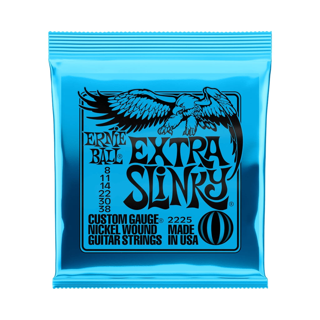 Ernie Ball Electric Guitar Set Extra Slinky 8-38 6 String Set