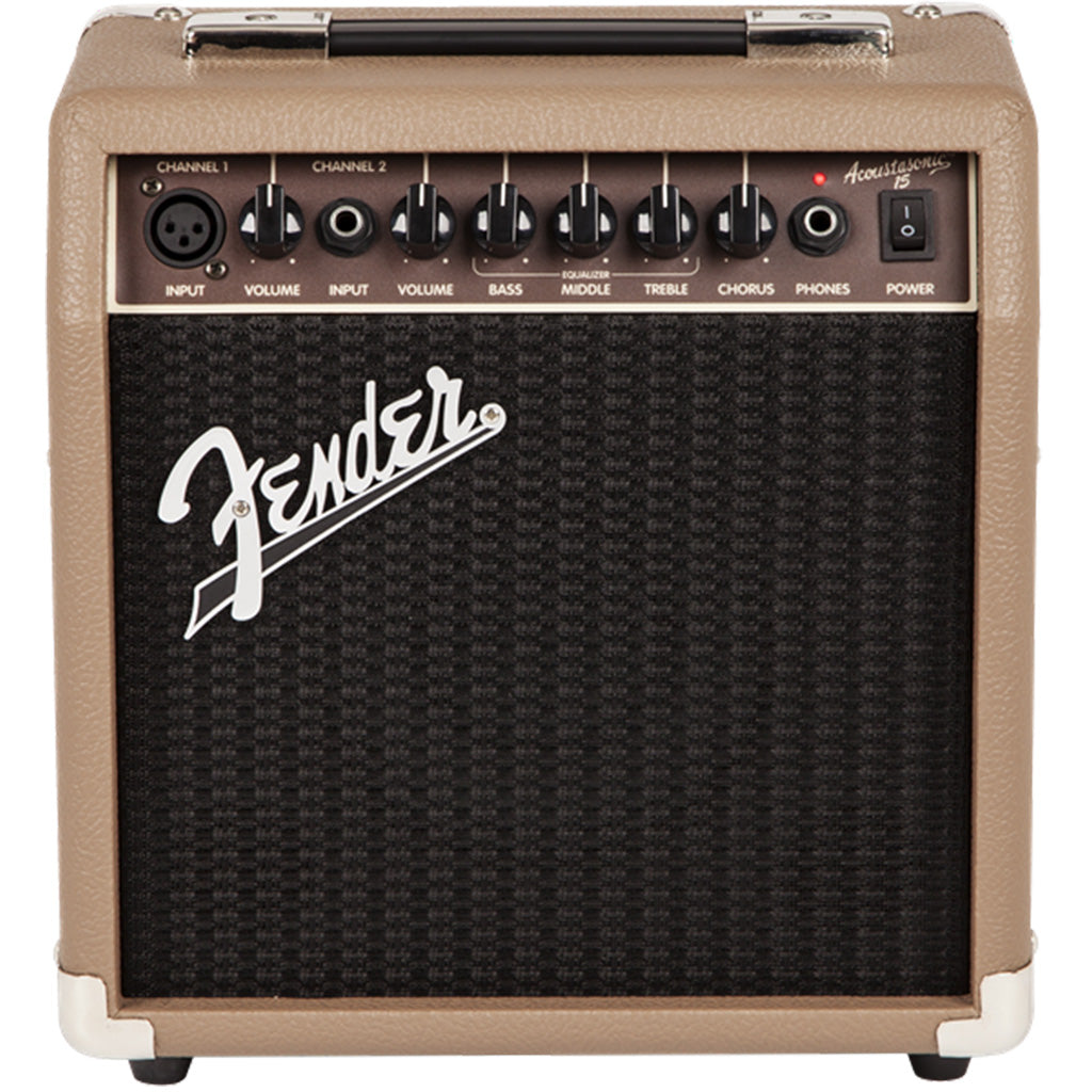Fender Acoustasonic 15 Watt Acoustic Guitar Amplifier