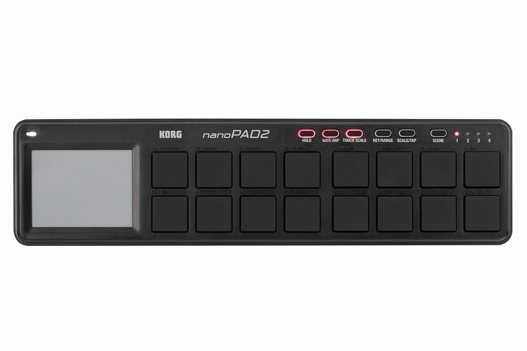 NANOPAD2 DRUMPAD USB MIDI CONTROLLER BLACK