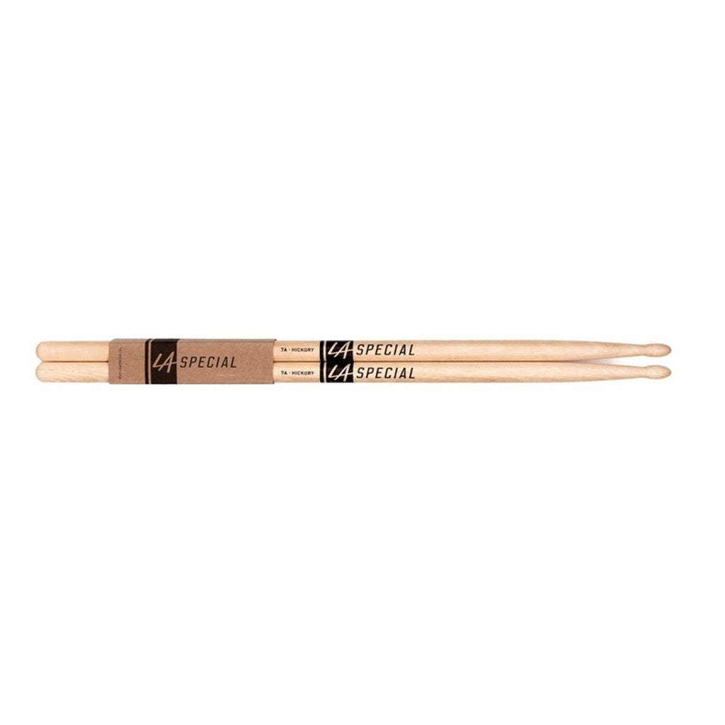 Promark LA Special Hickory 7A Drum Sticks Wooden Tip