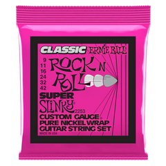 Ernie Ball Classic Rock N Roll Electric Guitar Strings 9-42 6 String Set
