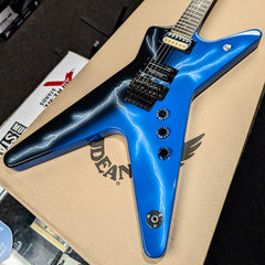 Dean Dimebag Dime From Hell ML - Blue Lightning Bolt