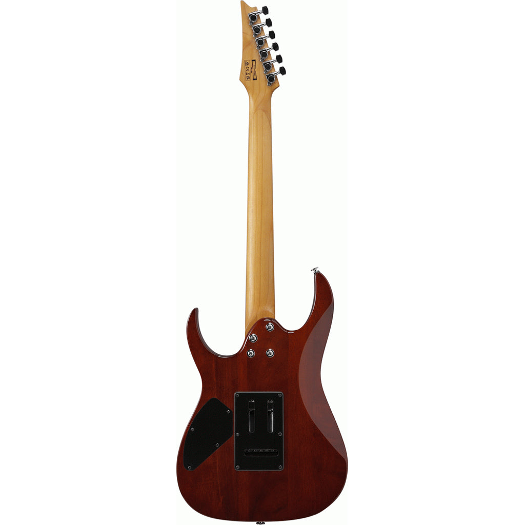 Ibanez RG220PA1 Electric Guitar In Transparent Brown Black Burst