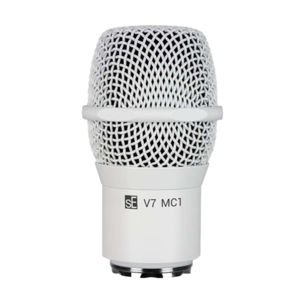 sE V7 MC1 Supercardioid Dynamic Microphone Capsule for Shure Wireless Systems - White