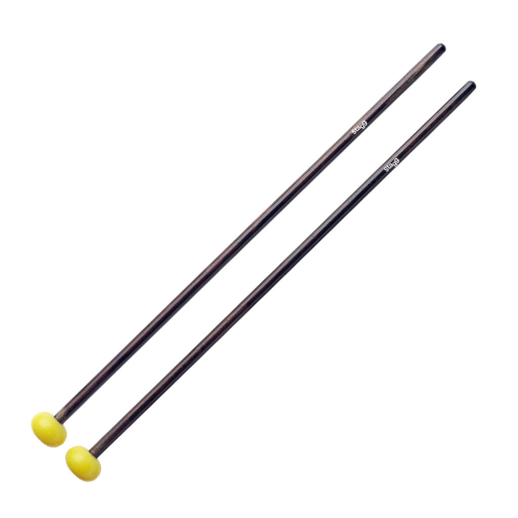 Stagg Maple Xylophone Mallets Yellow Hard