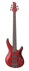 Yamaha TRBX305 Model Bass 5 String Candy Apple Red