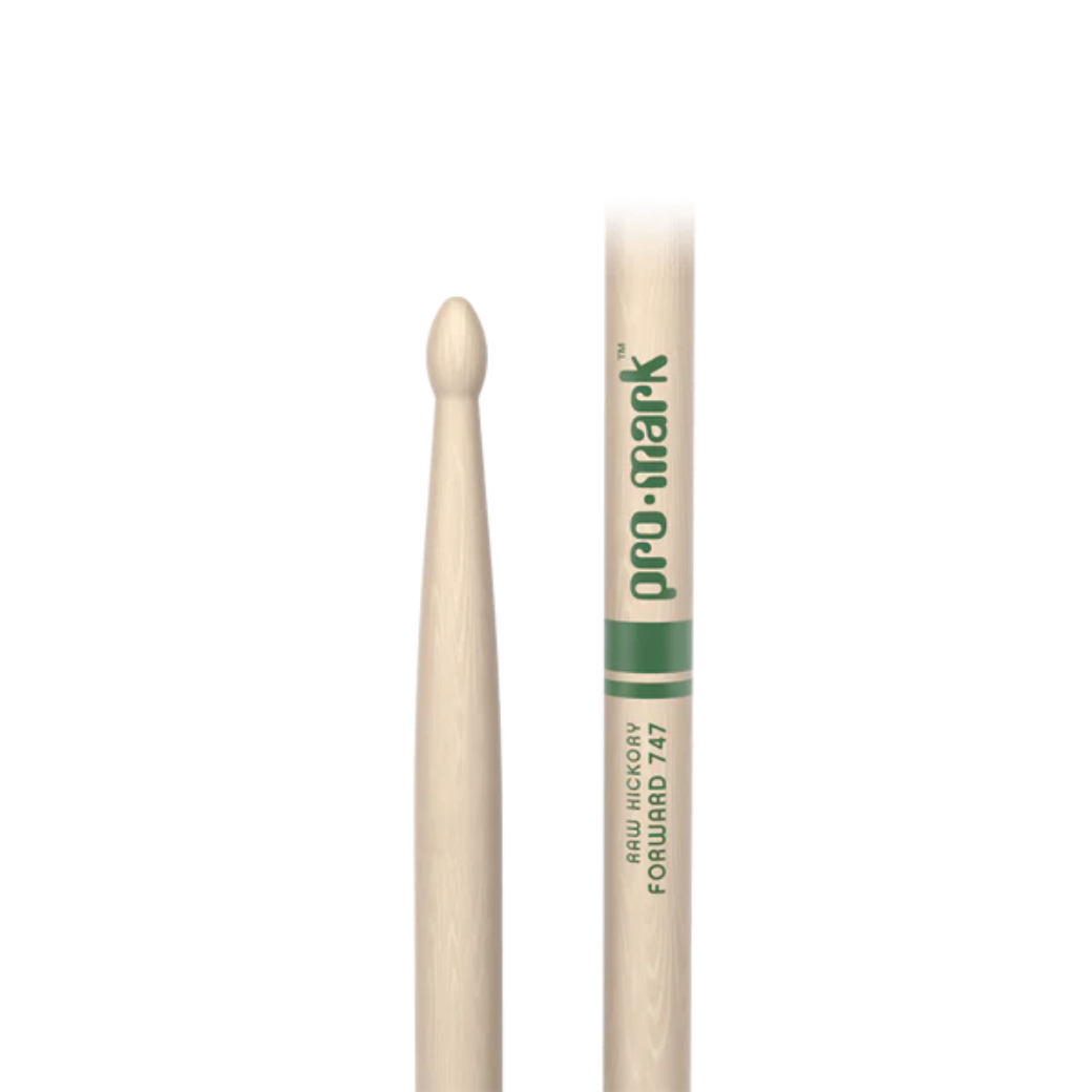 Promark Classic Forward 747 Raw Hickory Drumstick