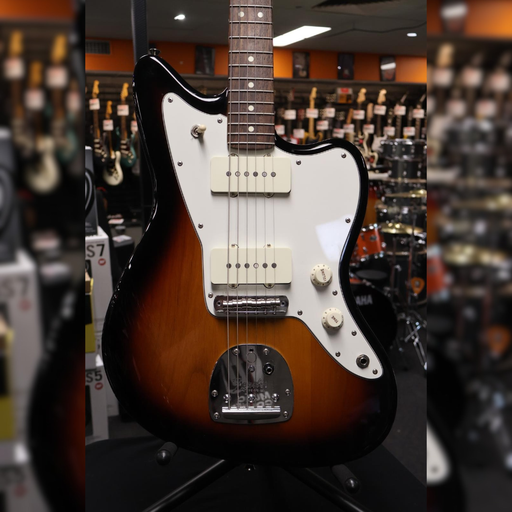 Fender Made In Japan Hybrid II Jazzmaster 3-Color Sunburst with Gig Bag (Secondhand)