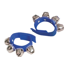 Wrist Bells Pair of 4 Bells (Pair) - Blue