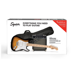 Squier Sonic Stratocaster Pack - 2-Color Sunburst