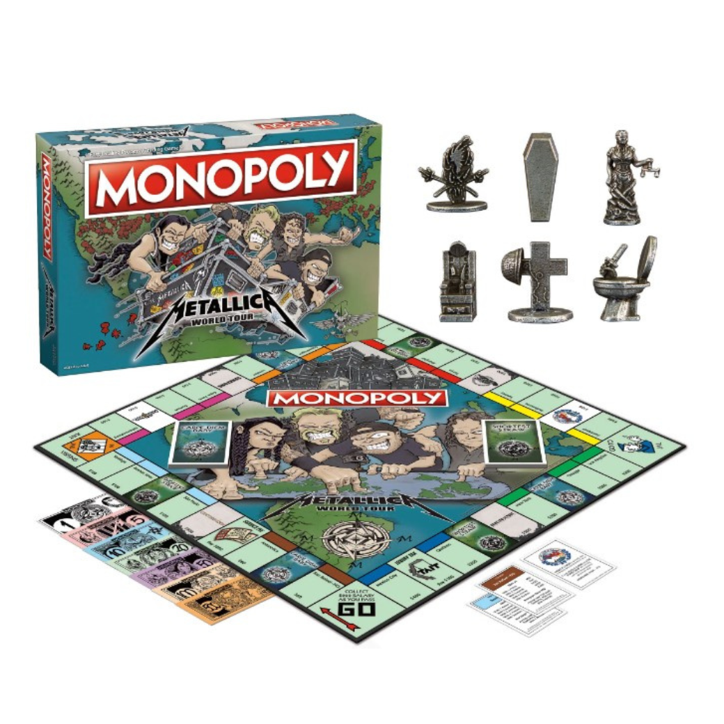 Monopoly Metallica World Tour