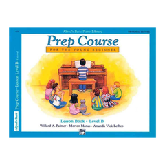 Alfred's Basic Piano Prep Course Lesson Book - Level B
