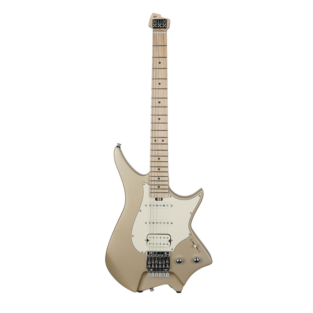 HILS HNS1M Headless Electric Guitar - Satin Summer Sand