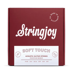 Stringjoy Soft Touch Phosphor Bronze Acoustic Strings - 10.5-47
